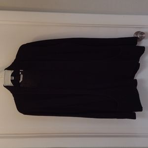 Willow Bay Cardigan, 1X, black